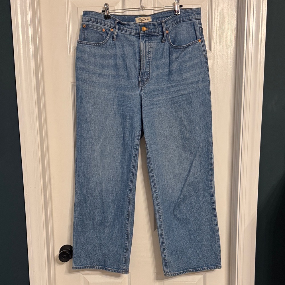 Madewell Perfect Vintage Wide Leg Crop Jean